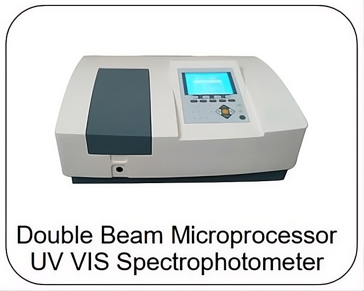 Double Beam UV VIS Spectrophotometer